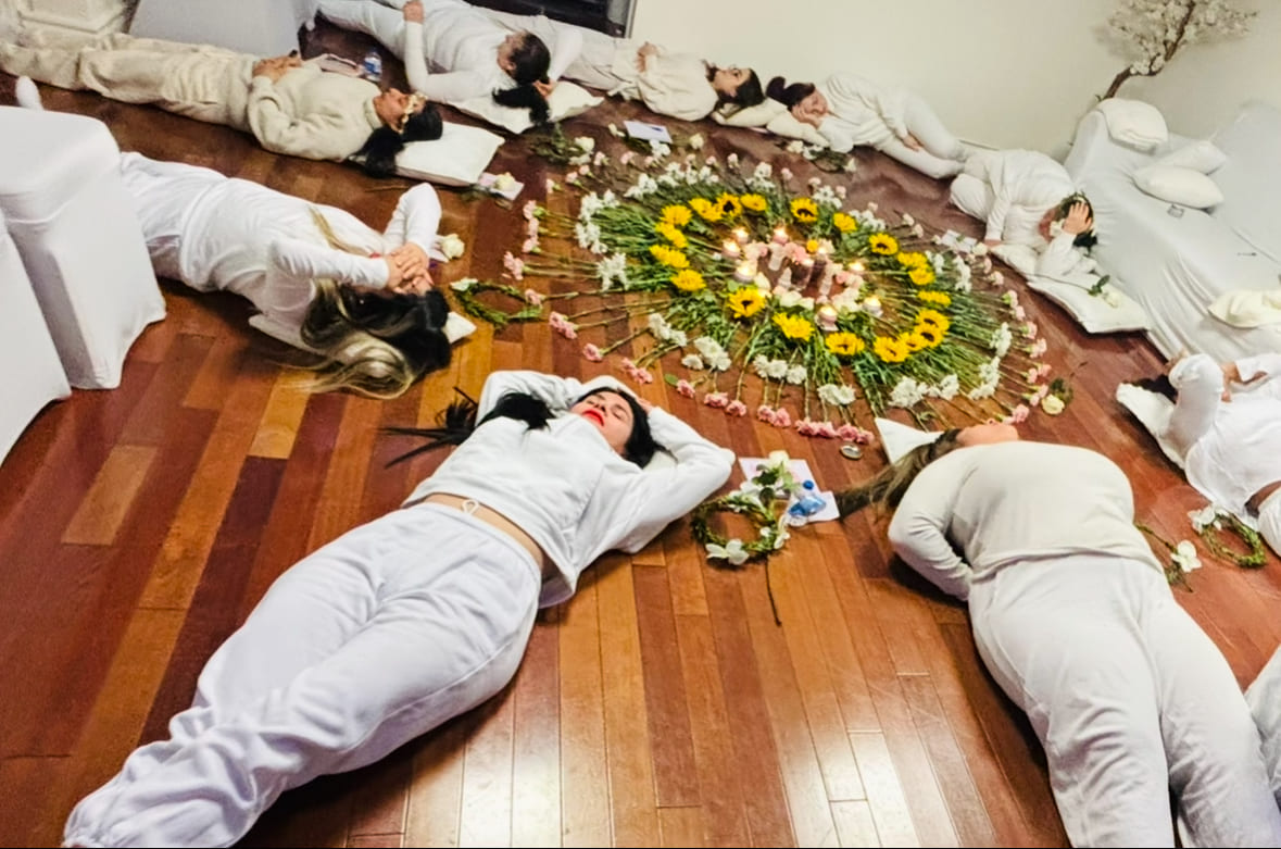 Área de meditación grupal
